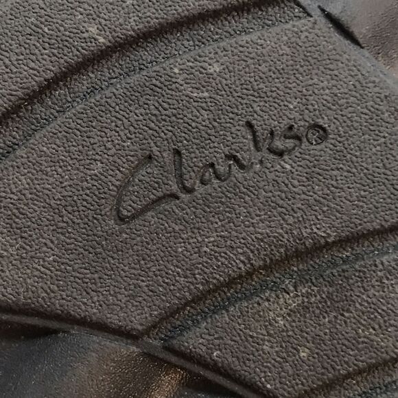 Clarks Collection Side Zip Ankle Booties Women's 7.5 Black Chukka Boots 13288 - Picture 11 of 11